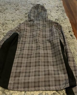 CHAQUETA CUADROS TIPO NEOPRENO JACK JONES L