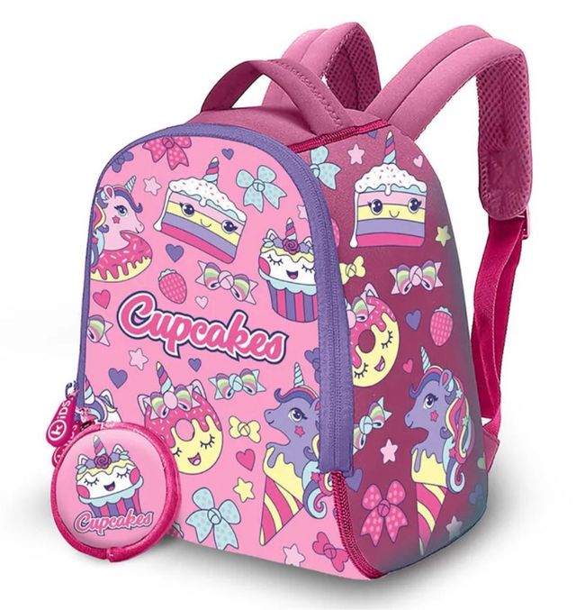 Mochila infantil Cupcakes