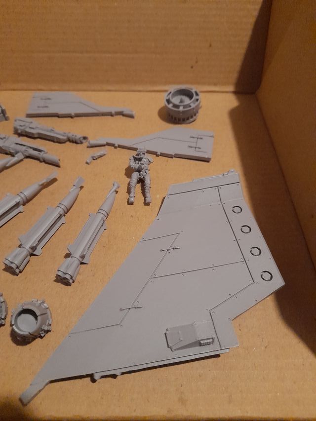 Imperial Navy Voss Pattern Lightning Fighter