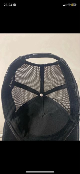 Gorra Amiri negra
