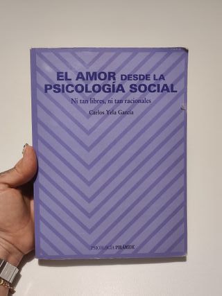 "El amor desde la psicología social" (psicología)
