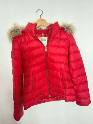 Plumífero rojo Tommy Hilfiger