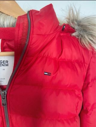 Plumífero rojo Tommy Hilfiger