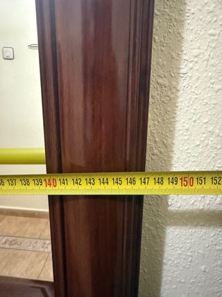 Mueble espejo madera - Entrada