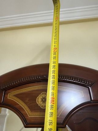 Mueble espejo madera - Entrada