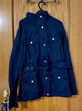 Chubasquero New Look azul - Talla M