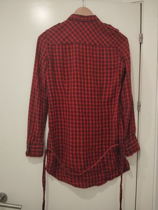 Camisa Wrangler cuadros roja