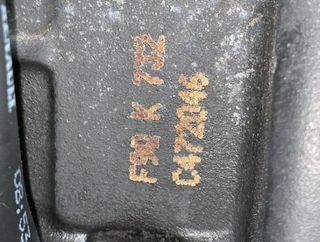 Renault f9qk732 motor scenic 1.9 dci diesel 100893