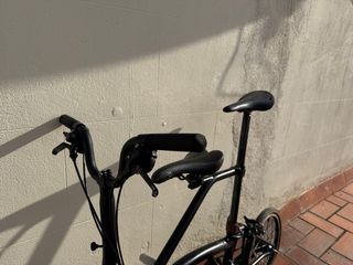 Brompton Negra + Sillín