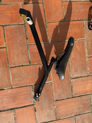 Brompton Negra + Sillín
