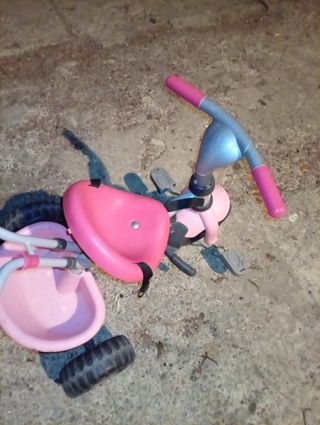 Triciclo infantil rosa