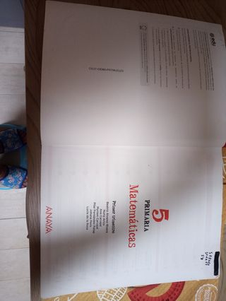 Matemáticas 5 Operación Mundo de Anaya