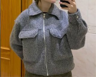 Chaqueta Zara gris - Talla única