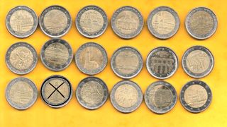 17 Monedas 2€ Conmemorativas Alemania