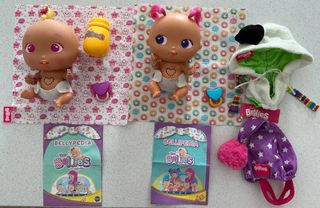 2 Muñecas Bellies + Accesorios