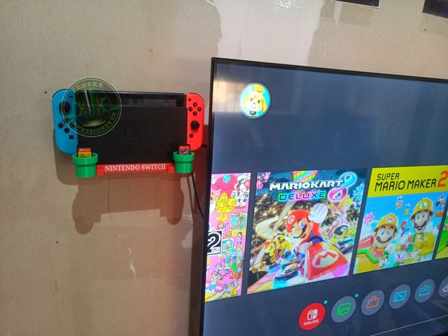 Soporte Pared Nintendo Switch