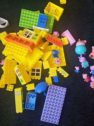 Bloques construcción Peppa Pig