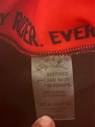 Maillot ciclismo Spiuk talla L NUEVO