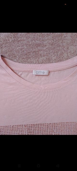 Maglietta Oltre rosa