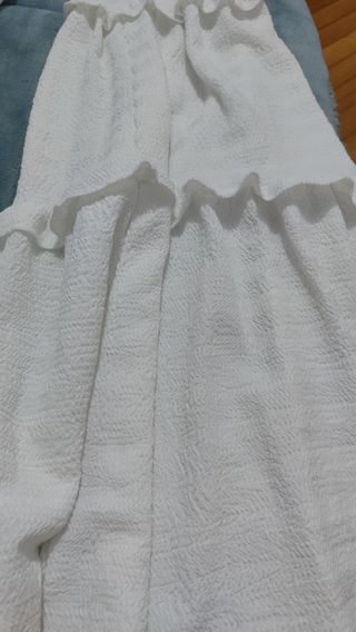Conjunto blanco top y pantalón