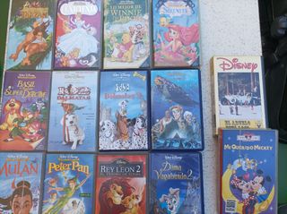VHS infantiles - 40 cintas