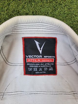 Kimono Jiu Jitsu Vector niño blanco K2