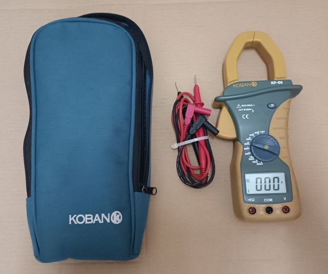 Pinza amperimétrica Koban KP-06