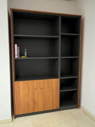 Armario librero oficina - Madera