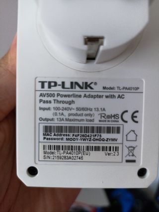 2 adattatori TP-Link AV500 TL-PA4010P