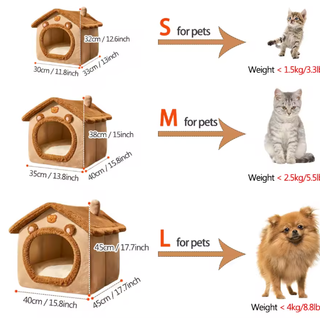 Cuccia per cani e gatti  taglia M 