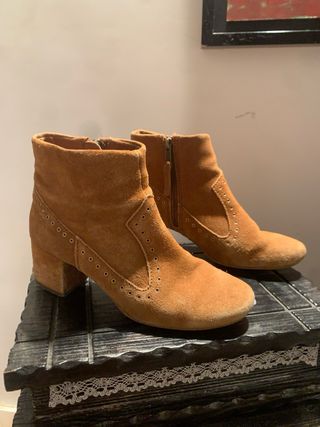 Botines Marrón Stradivarius