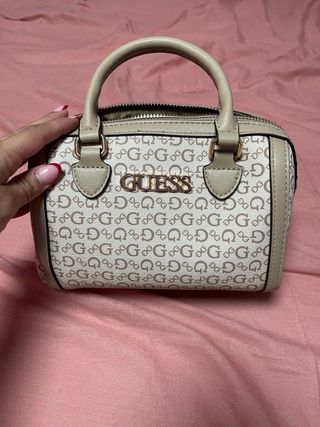 Bolso Guess beige