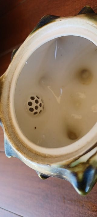 Teiera vintage a conchiglia