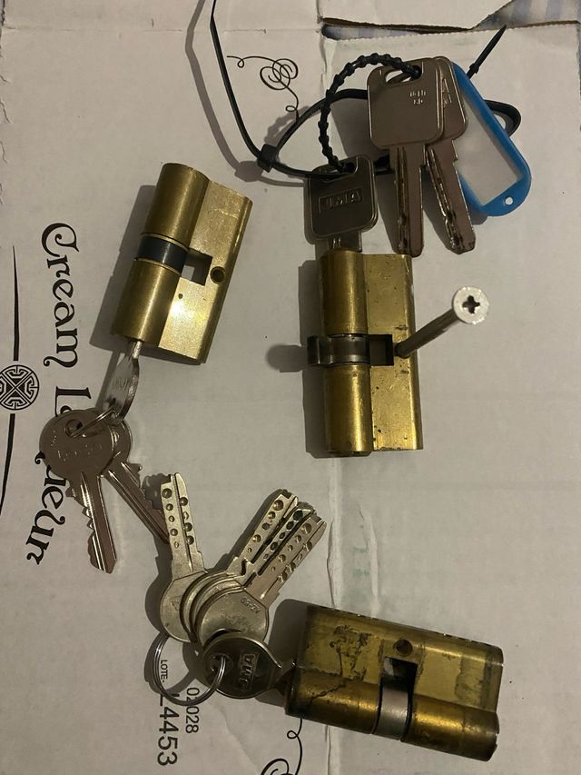 Bombines cerradura seguridad - 3uds