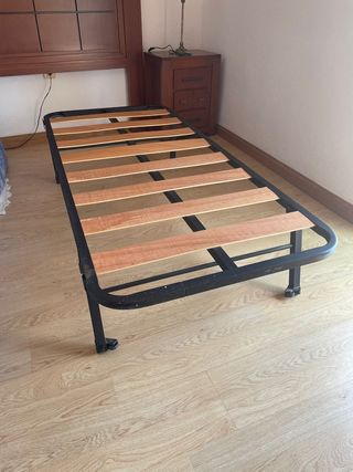 Somier 90x190cm - Madera y metal