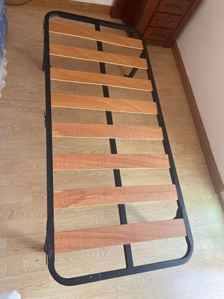 Somier 90x190cm - Madera y metal