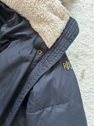 Abrigo Ralph Lauren azul oscuro mujer