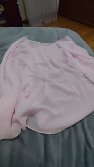 Tutú rosa talla S