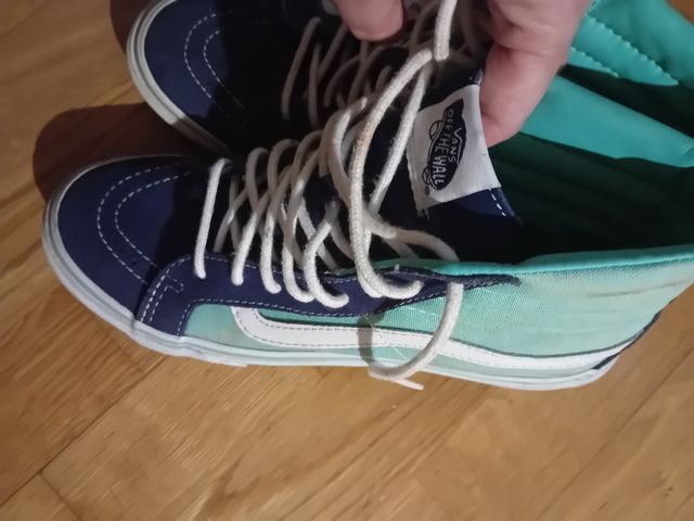 Vans Sk8-Hi: Azul & Turquesa