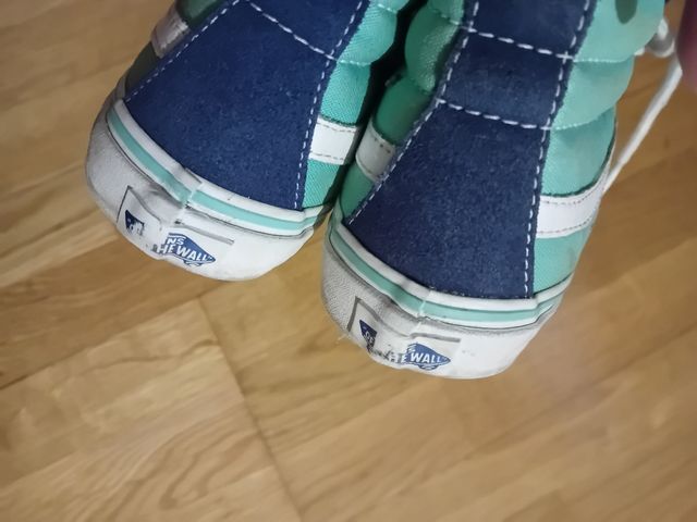 Vans Sk8-Hi: Azul & Turquesa