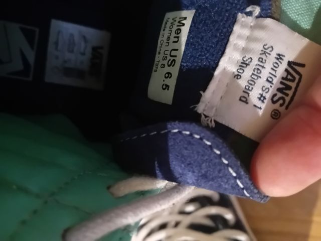 Vans Sk8-Hi: Azul & Turquesa