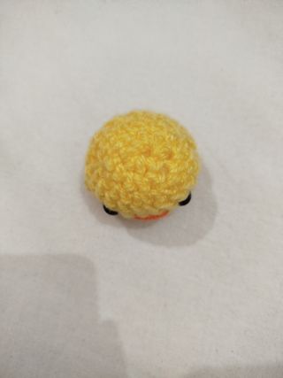 Pollito de crochet
