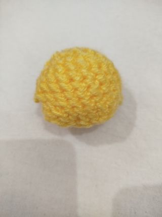 Pollito de crochet