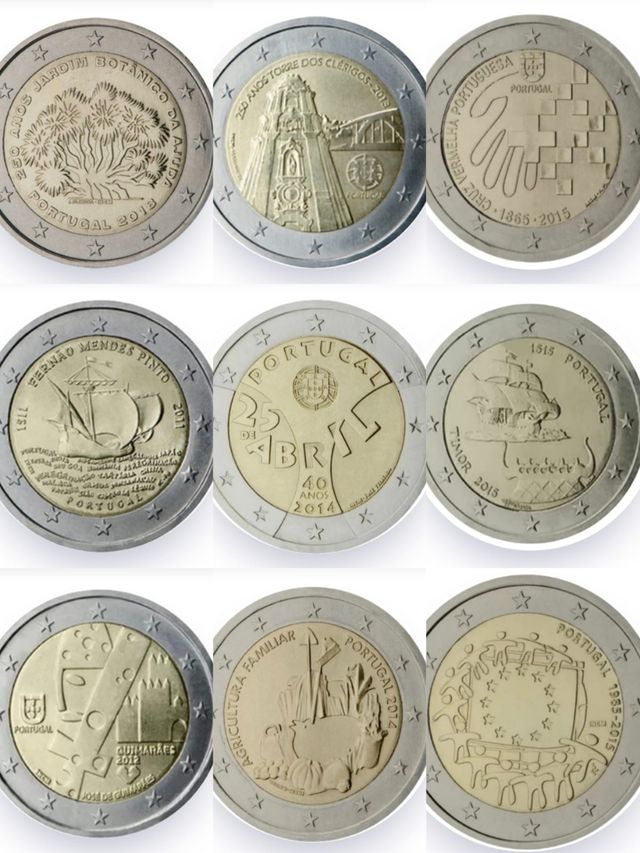 MONETA COMMEMORATIVA DEL PORTOGALLO DA 2€ NON CIRCOLATA