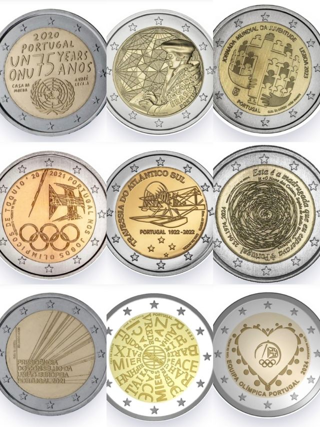 MONETA COMMEMORATIVA DEL PORTOGALLO DA 2€ NON CIRCOLATA
