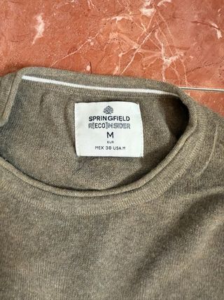 Jersey Springfield M Beige-Marrón