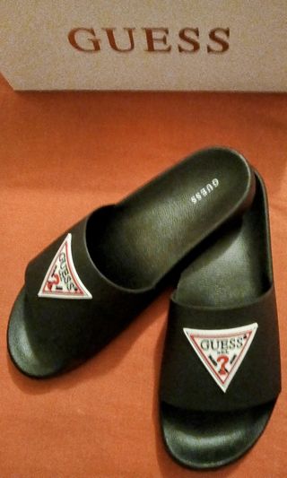 Chanclas Guess - Negras nuevas 