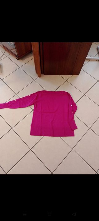 Maglione rosa Fiorella Rubino