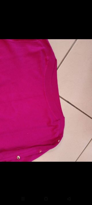 Maglione rosa Fiorella Rubino