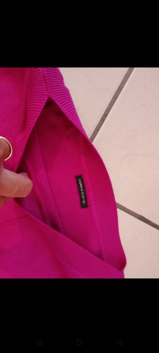 Maglione rosa Fiorella Rubino